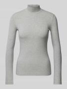 Shirt met lange mouwen en turtleneck, model 'MANON'