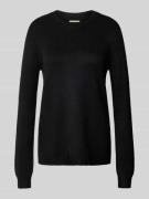 Gebreide pullover met ronde hals, model 'Rellis'