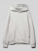 Hoodie met labeldetail, model 'ORLA'