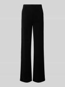 Straight leg stoffen broek met elastische band