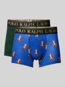 Boxershort met label in band in een set van 2 stuks