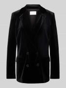 Regular fit blazer met reverskraag en klepzakken