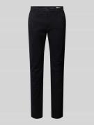 Slim fit chino met achterzakken, model 'AUSTIN'