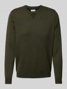 Gebreide pullover met ronde hals, model 'Bruton'