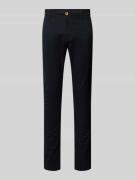 Slim fit broek met steek- en achterzakken, model 'NATAN'