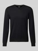 Gebreide pullover van scheerwol, model 'Baram'