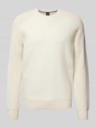 Gebreide pullover met ronde hals, model 'Ematero'