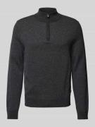 Gebreide pullover met labeldetail, model 'Eltorino'