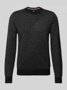 Gebreide pullover van scheerwol, model 'Eclaus'