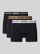 Boxershort met band met label in een set van 3 stuks