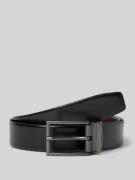 Leren riem met gegraveerd label, model 'Otano'