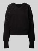 Pullover met pailletten, model 'Elay'