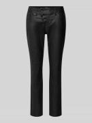 Skinny fit broek in leerlook, model 'Malibu'