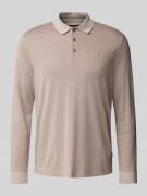 Regular fit poloshirt met katoen