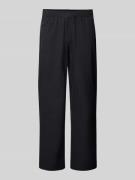 Straight leg sweatpants met steekzakken