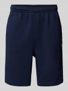 Regular fit sweatshorts met katoen