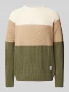 Gebreide pullover met structuurmotief, model 'CODY'