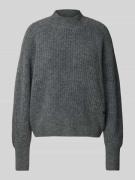 Gebreide pullover met turtleneck, model 'IRMA'