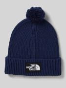 Beanie met labelpatch