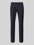 Slim fit pantalon met