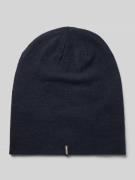 Beanie met labeldetail, model 'ECLIPSE'