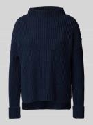 Gebreide pullover met turtleneck, model 'SELMA'