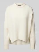 Gebreide pullover met ronde hals, model 'LIZIELA'