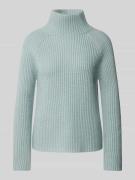 Gebreide pullover met opstaande kraag, model 'ARWEN'