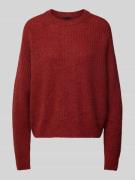 Gebreide pullover van alpacamix, model 'DOANIE'