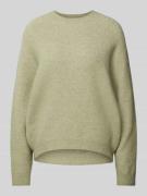 Gebreide pullover met ribboorden, model 'PEMIRI'