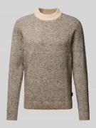 Gebreide pullover met labeldetail, model 'COSPACE'