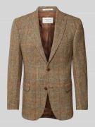 Regular fit Harris Tweed colbert van scheerwol met klepzakken, model '...