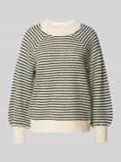 Gebreide pullover met ronde hals, model 'SOFINA'