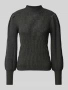 Gebreide pullover met opstaande kraag, model 'KATIA'