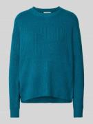 Gebreide pullover met ribboorden, model 'Onema'