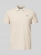 Regular fit poloshirt met logostitching