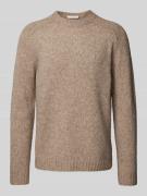 Gebreide pullover met ronde hals, model 'Adryan'