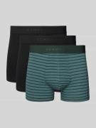 Boxershort met band met label in een set van 3 stuks