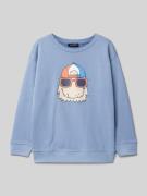 Sweatshirt met ronde hals