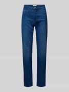 Slim fit jeans met riemlussen, model 'Style.Carola Thermo'