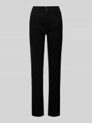 Slim fit jeans met riemlussen, model 'Style.Mary Thermo'