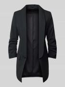 Blazer met klepzakken in effen design