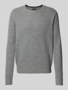 Gebreide pullover met ronde hals