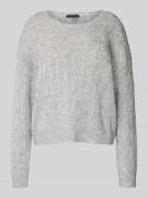 Gebreide pullover met ronde hals