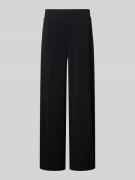 Straight leg stoffen broek met elastische band