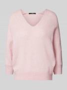 Gebreide pullover met ribboorden, model 'Tamita'