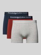 Boxershort met elastische logoband in een set van 3 stuks