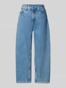 Wide leg jeans in 5-pocketmodel, model 'BARREL'