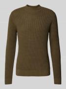 Gebreide pullover met ribboorden, model 'VIGGO'