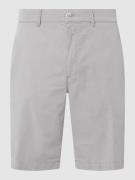 Korte straight fit chino met stretch, model 'Bozen'